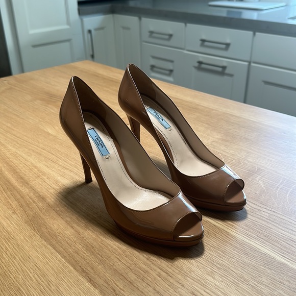 Prada Peep Toe Pumps - Picture 9 of 14